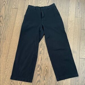 Muji chino bleu marine pants